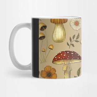 Woodland Flora Pattern Mug